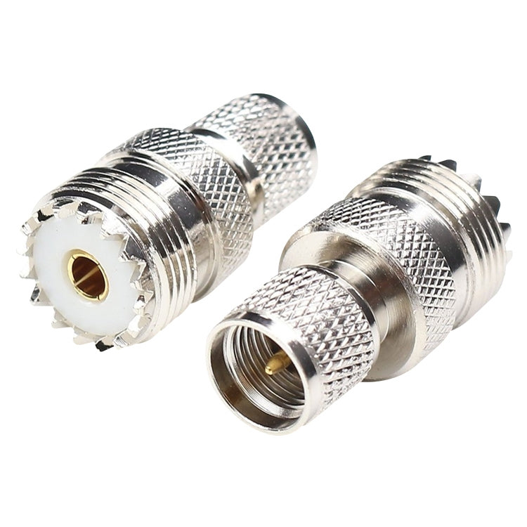 UHF Female to Mini UHF Male Connector, UHF Female to UHF Male UHF Female to Mini UHF Male Connector, UHF Female to UHF Male
